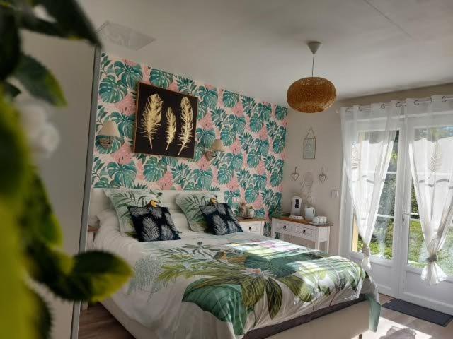 Bed and Breakfast Les Nids De La Baie Favières Esterno foto